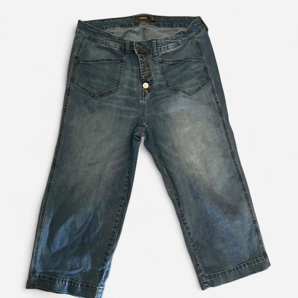 Torrid Women's Blue and Navy Jeans